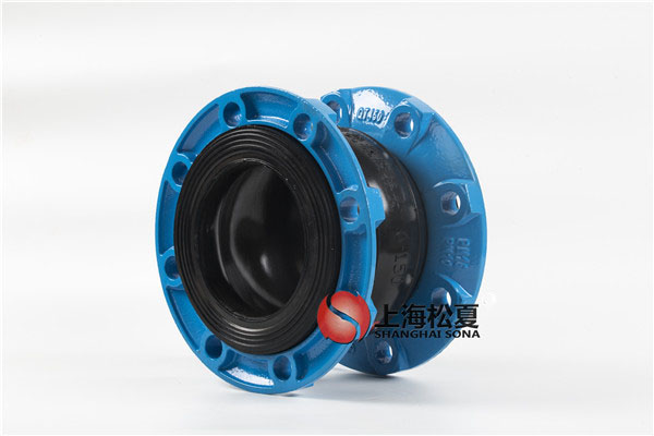 DN150球墨法蘭NRB材質(zhì)橡膠軟接頭耐油性好